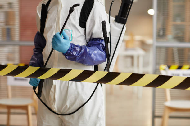 Professional Unattended Death Cleanup technician working in Galveston, IN